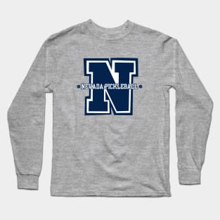 Nevada Varsity Pickleball Logo Wear Long Sleeve T-Shirt